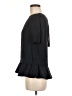 Dondup Black Short Sleeve Top Size EU 40 / US 10 - photo 5
