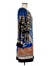 Hale Bob 100% Polyester Print Blue Casual Dress Size M - photo 4