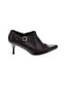 Nicole Black Brown Ankle Boots Size 6 1/2 - photo 1