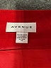 Avenue Solid Red Casual Skirt Size 26 - photo 4