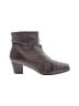 David Tate Burgundy Brown Ankle Boots Size 10 - photo 1
