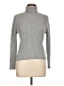 Croft & Barrow 100% Cotton Gray Turtleneck Sweater Size L - photo 1