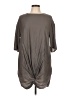 Listicle 100% Polyester Gray Casual Dress Size L - photo 1
