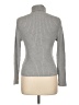 Croft & Barrow 100% Cotton Gray Turtleneck Sweater Size L - photo 2