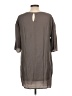 Listicle 100% Polyester Gray Casual Dress Size L - photo 2