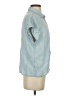 Forever 21 Blue Short Sleeve Blouse Size S - photo 4