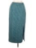 Assorted Brands Houndstooth Teal Formal Skirt Size 10 - photo 1