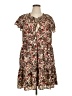 Cato 100% Polyester Paisley Brown Casual Dress Size XL - photo 1