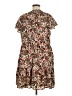 Cato 100% Polyester Paisley Brown Casual Dress Size XL - photo 2