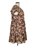 Cato 100% Polyester Paisley Brown Casual Dress Size XL - photo 4