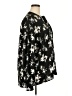 Time and Tru 100% Polyester Floral Black Long Sleeve Blouse Size 20 - photo 4
