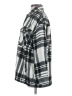 Zara Plaid White Gray Coat Size S - photo 5