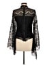 Venus Black Long Sleeve Blouse Size 6 - photo 2