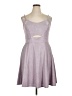 City Studio 100% Polyester Gray Cocktail Dress Size 16w - photo 1