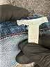 Eileen Fisher Solid Blue Jeans Size 16 - photo 4