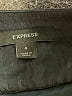 Express Solid Black Casual Skirt Size 4 - photo 4