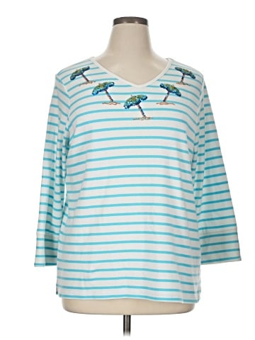 Quacker Factory 3/4 Sleeve T-Shirt (view 1)