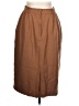 Sag Harbor 100% Wool Solid Brown Wool Skirt Size 12 - photo 1