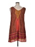 City Triangles 100% Polyester Paisley Orange Casual Dress Size XL - photo 2