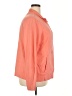 Croft & Barrow Solid Orange Track Jacket Size 2X - photo 4