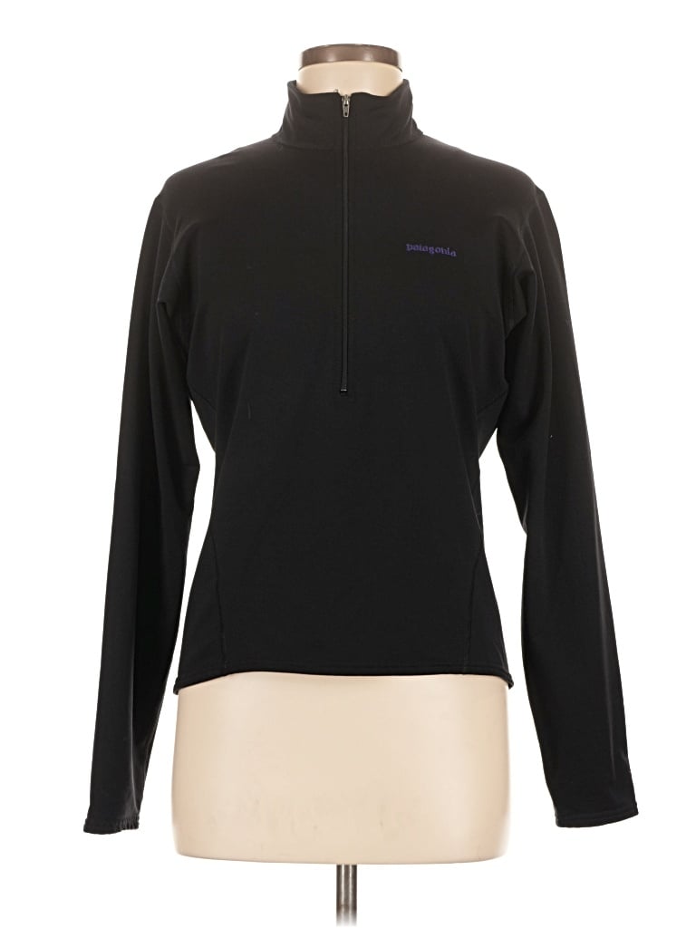 Pre-owned Patagonia Fleece Jacket In Black
