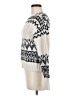 John Paul Richard Chevron-herringbone Ivory Pullover Sweater Size M - photo 5