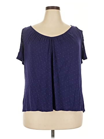 Jennifer Lopez Short Sleeve Blouse (view 1)