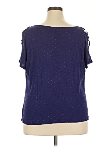 Jennifer Lopez Short Sleeve Blouse (view 2)