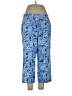 J.Jill 100% Rayon Paisley Blue Casual Pants Size L - photo 1
