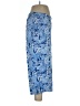 J.Jill 100% Rayon Paisley Blue Casual Pants Size L - photo 4