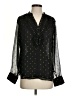 Ann Taylor Black 3/4 Sleeve Blouse Size S - photo 1