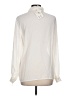 Hasting & Smith 100% Polyester Ivory Long Sleeve Blouse Size 10 - photo 2