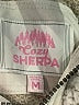 Cozy Sherpa 100% Polyester Silver Pullover Sweater Size M - photo 7