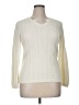 Talbots Outlet 100% Cotton Ivory Pullover Sweater Size XL - photo 1