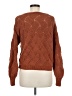 Moon & Madison Chevron-herringbone Brown Pullover Sweater Size M - photo 2