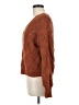 Moon & Madison Chevron-herringbone Brown Pullover Sweater Size M - photo 5