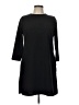 2 Hearts Solid Black Casual Dress Size L - photo 1