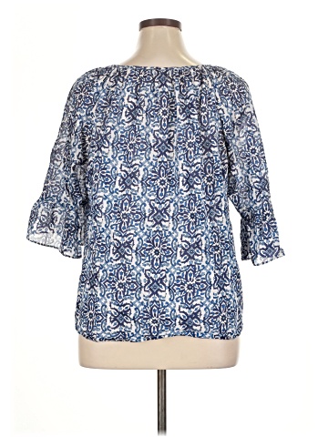 Milly 3/4 Sleeve Blouse (view 2)