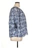 Milly Blue 3/4 Sleeve Blouse Size XL - photo 4