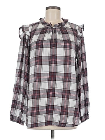 Ann Taylor LOFT Long Sleeve Blouse (view 1)