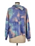 Pink Lily Tie-dye Blue Pullover Hoodie Size M - photo 2