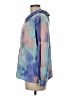 Pink Lily Tie-dye Blue Pullover Hoodie Size M - photo 5