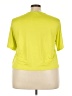Unbranded Yellow Short Sleeve Top Size 4X - photo 2