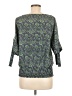 MICHAEL Michael Kors 100% Polyester Green 3/4 Sleeve Blouse Size M - photo 2
