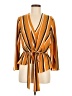Topshop 100% Polyester Orange Kimono Size 6 - photo 1