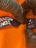 Lands' End 100% Polyester Orange Pullover Sweater Size M - photo 7