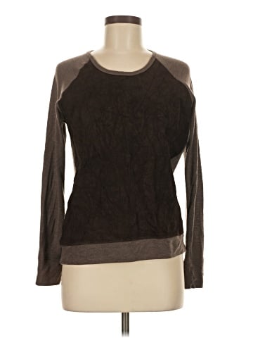 Ecru Long Sleeve Top (view 1)