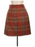 Talbots Plaid Red Casual Skirt Size 10 - photo 2