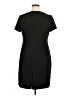 George Solid Black Casual Dress Size 16w - photo 2
