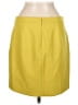 J.Crew 100% Wool Solid Yellow Wool Skirt Size 6 - photo 2